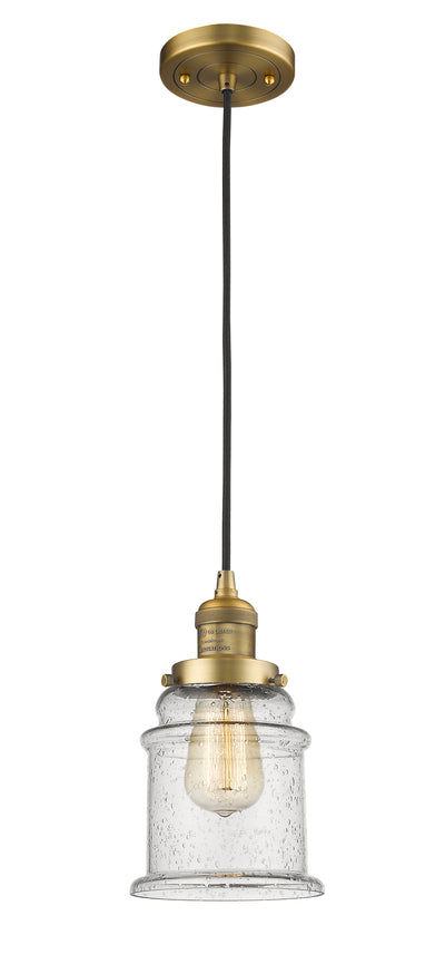 Franklin Restoration Mini Pendant Antique Brass