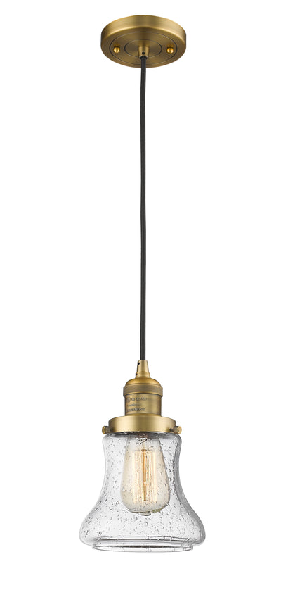 Franklin Restoration Mini Pendant Cast Brass