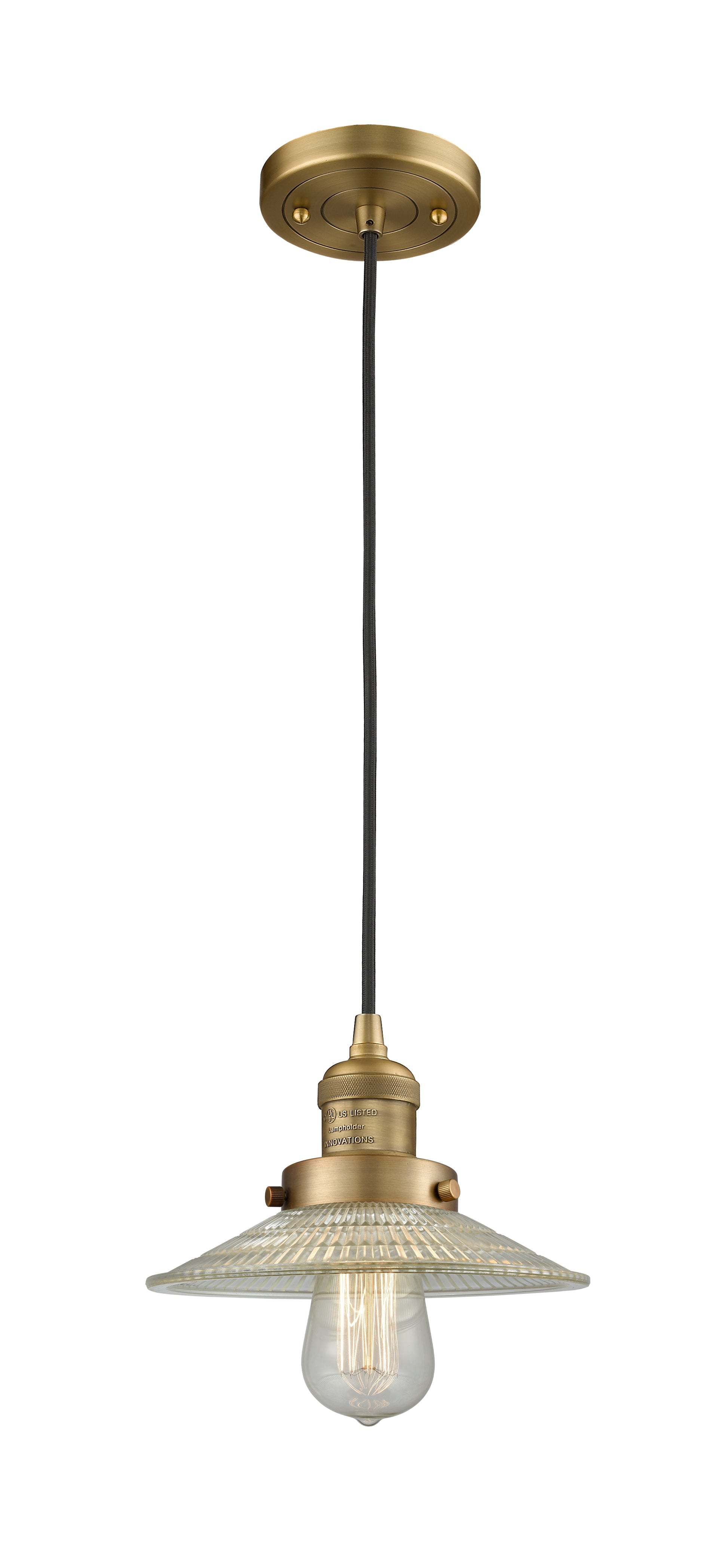 Franklin Restoration Mini Pendant Antique Brass