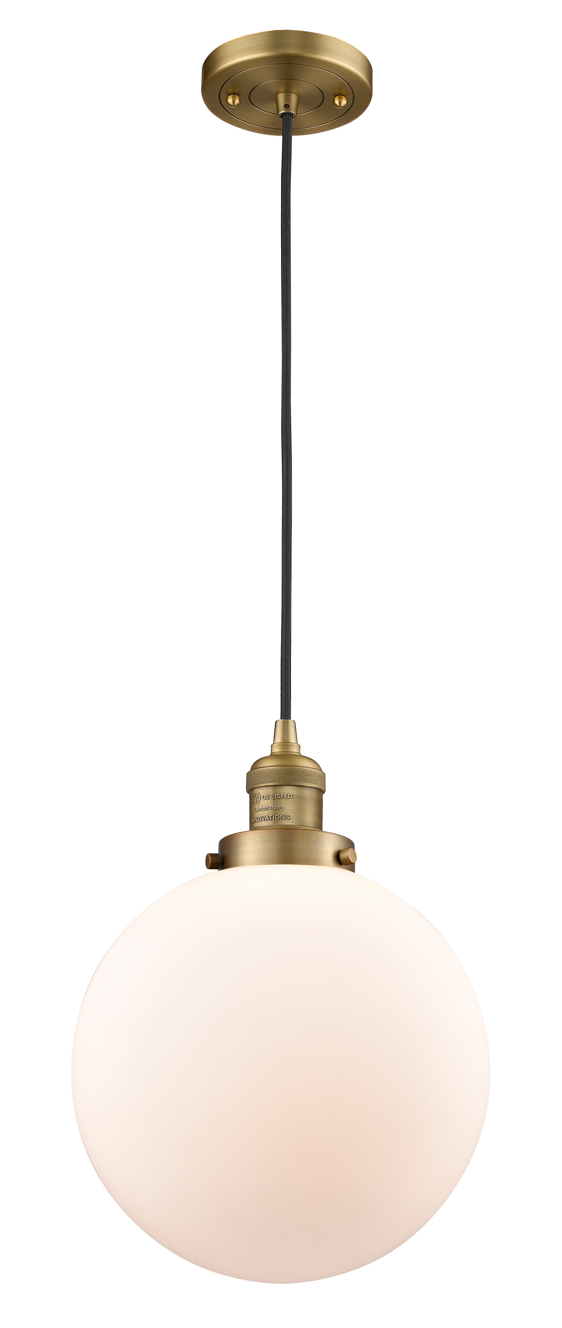 Franklin Restoration Mini Pendant Antique Brass