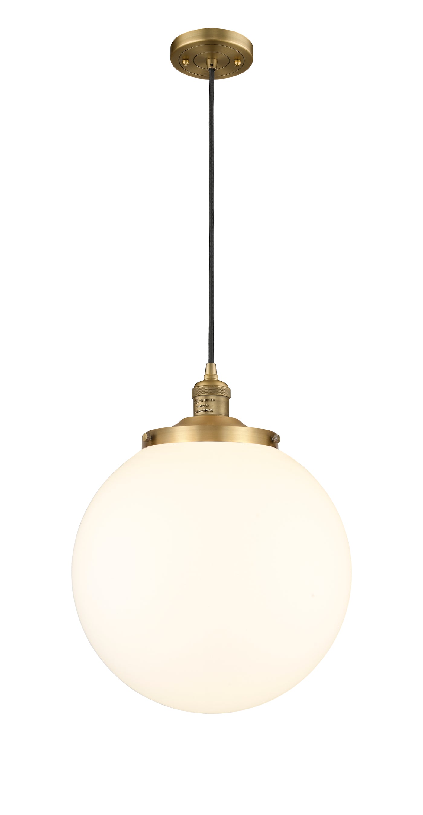Franklin Restoration Mini Pendant Antique Brass