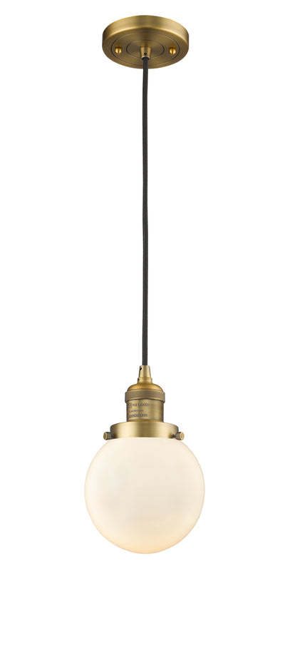 Franklin Restoration Mini Pendant Antique Brass
