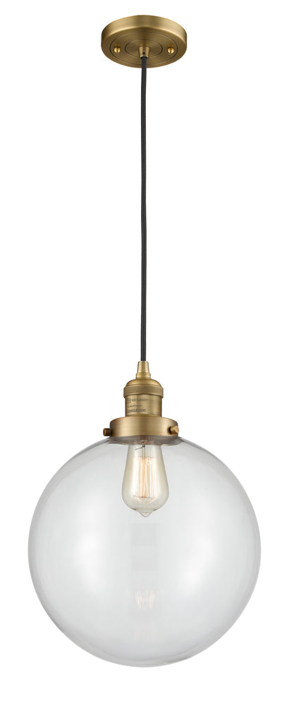 Franklin Restoration Mini Pendant Antique Brass