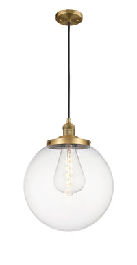 Franklin Restoration Mini Pendant Antique Brass