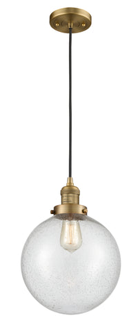 Franklin Restoration Mini Pendant Brass Steel