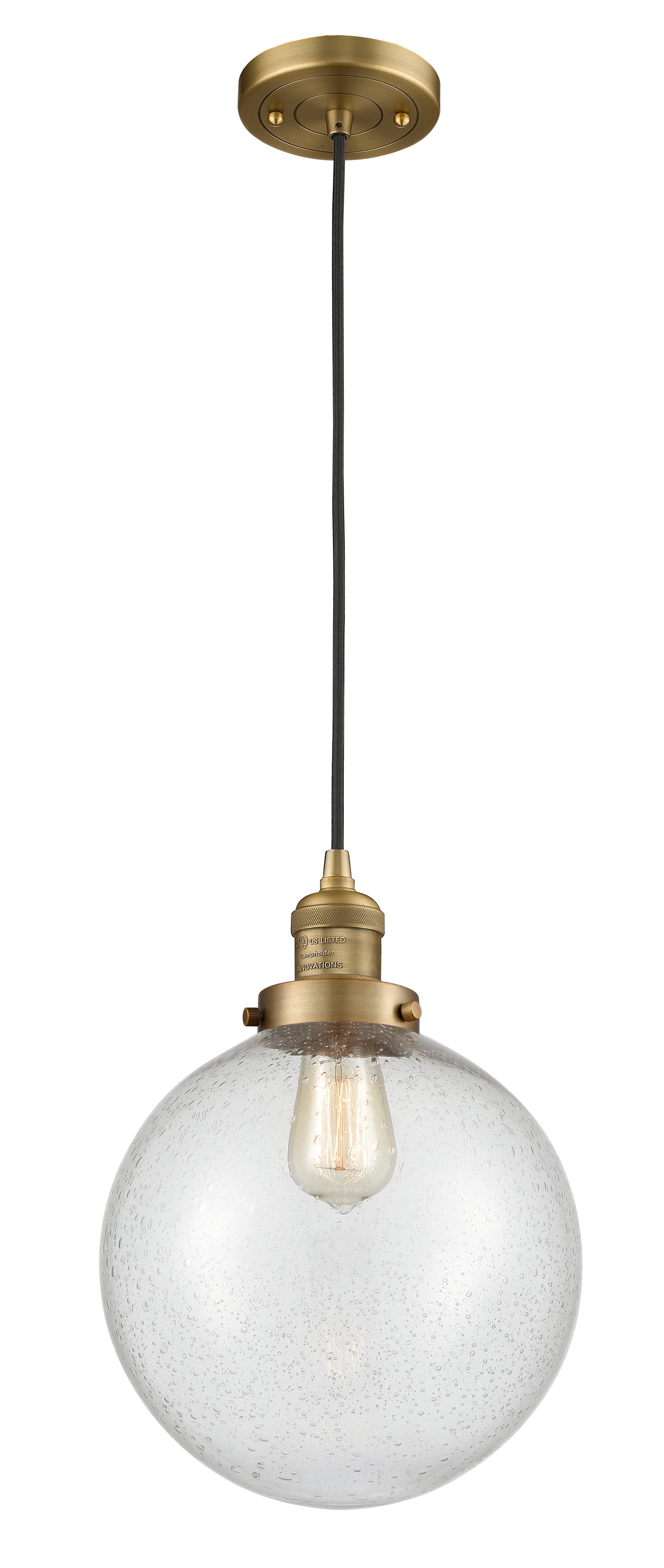Franklin Restoration Mini Pendant Antique Brass
