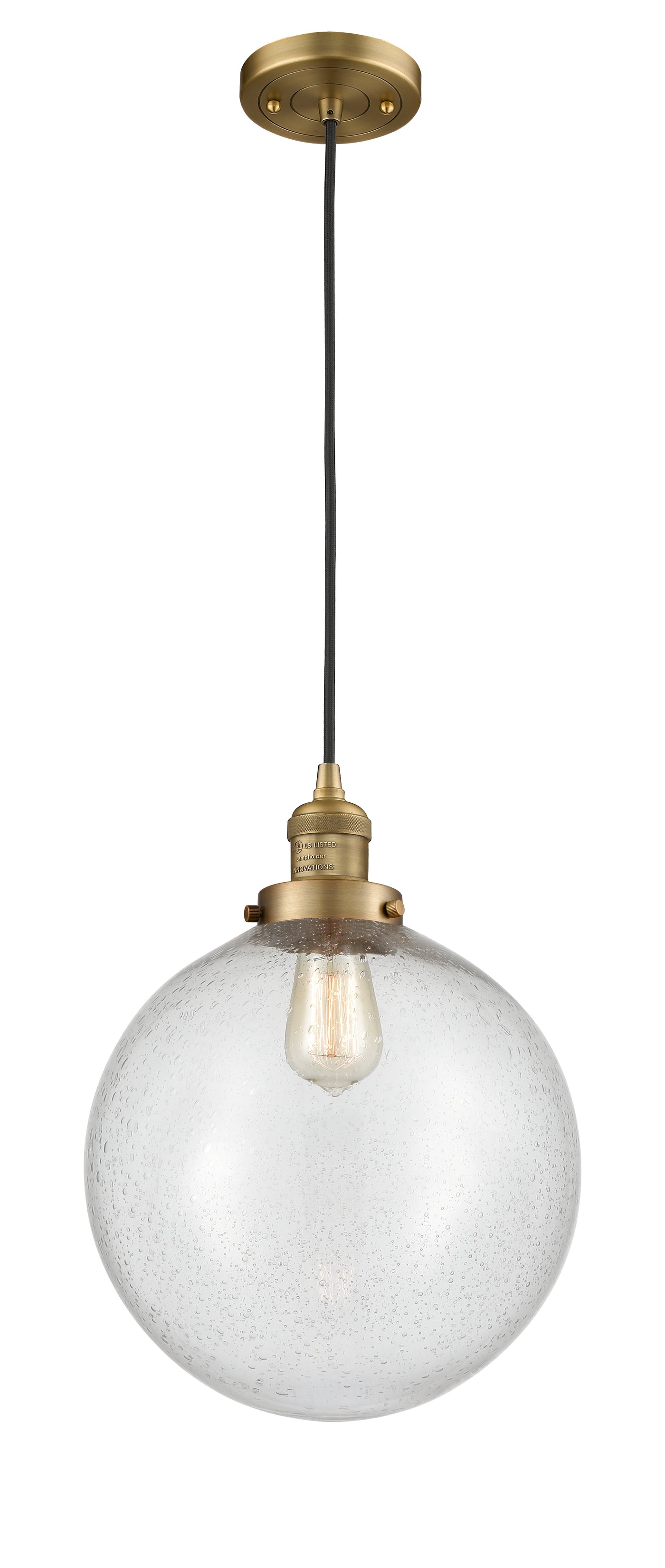 Franklin Restoration Mini Pendant Antique Brass