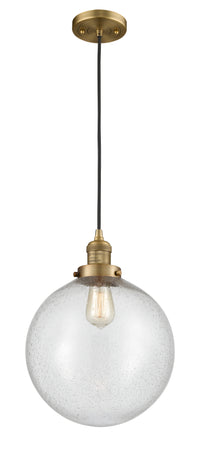 Franklin Restoration Mini Pendant Antique Brass