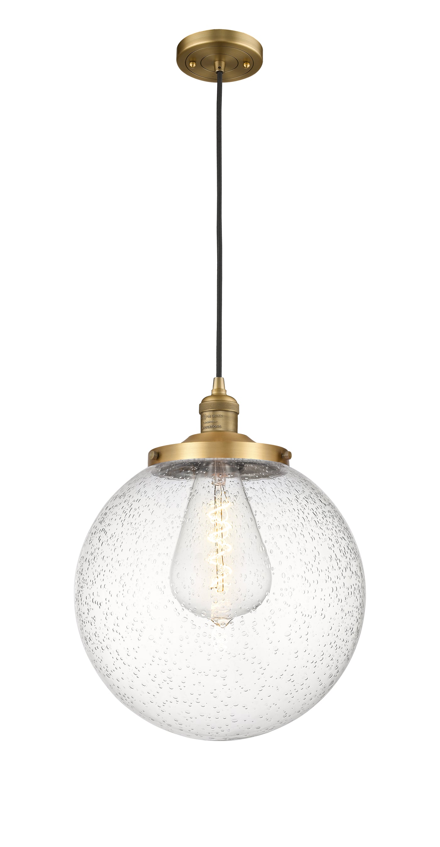 Franklin Restoration Mini Pendant Antique Brass