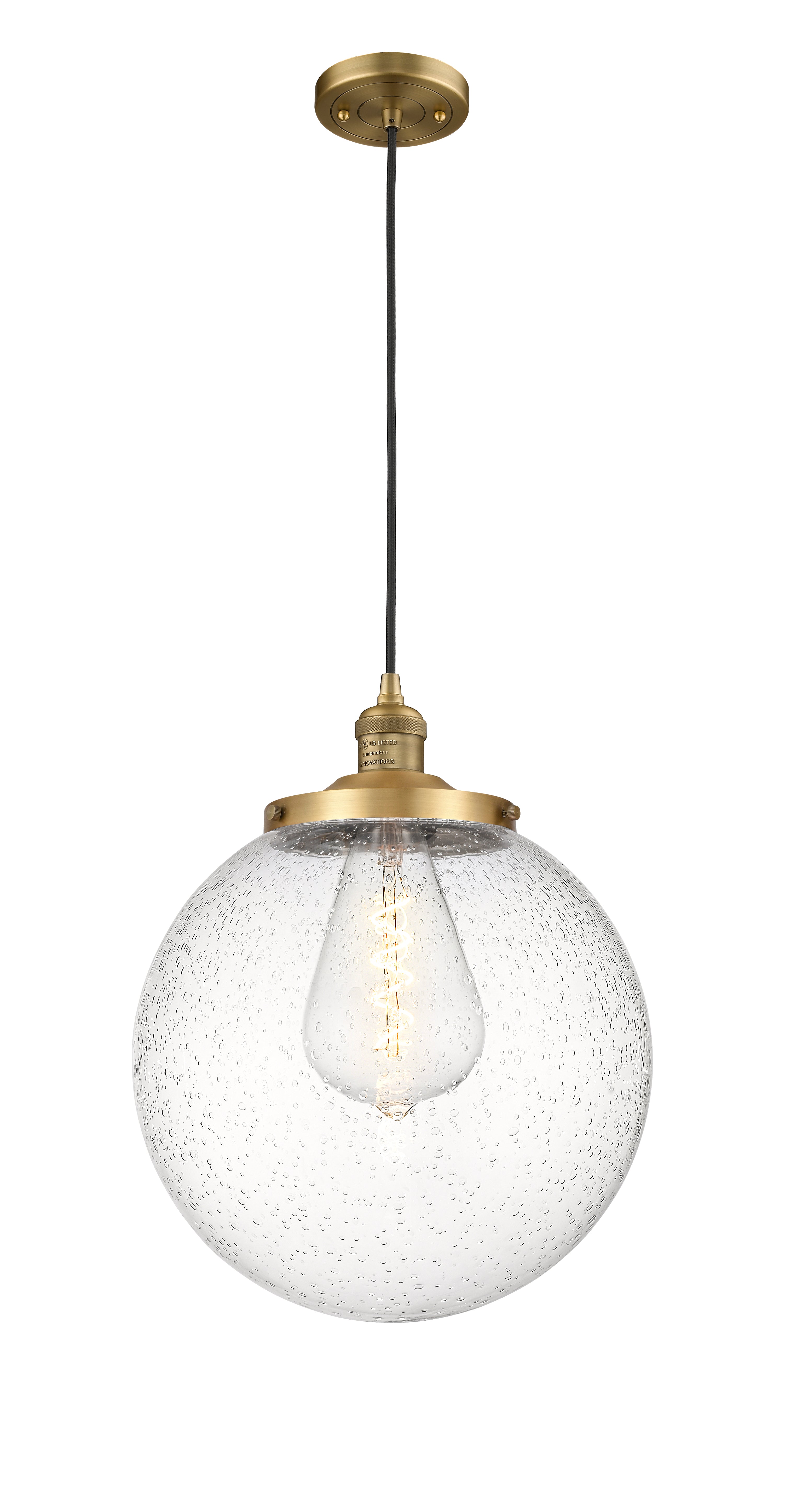 Franklin Restoration Mini Pendant Antique Brass