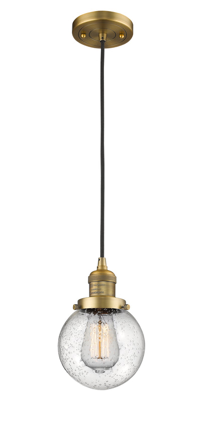 Franklin Restoration Mini Pendant Antique Brass