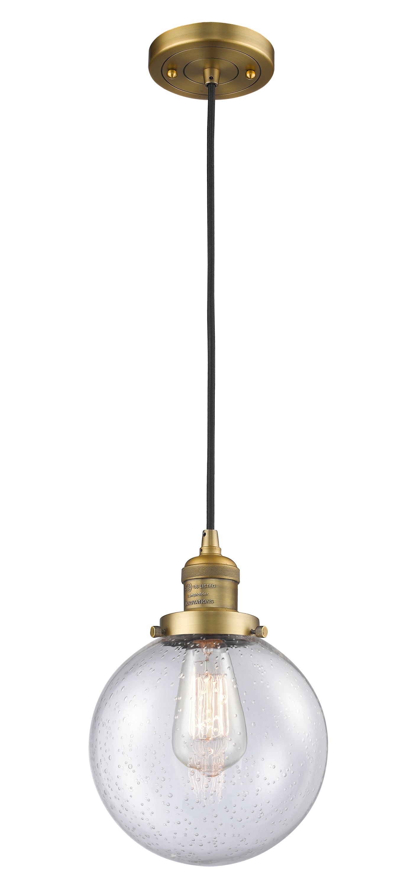Franklin Restoration Mini Pendant Antique Brass