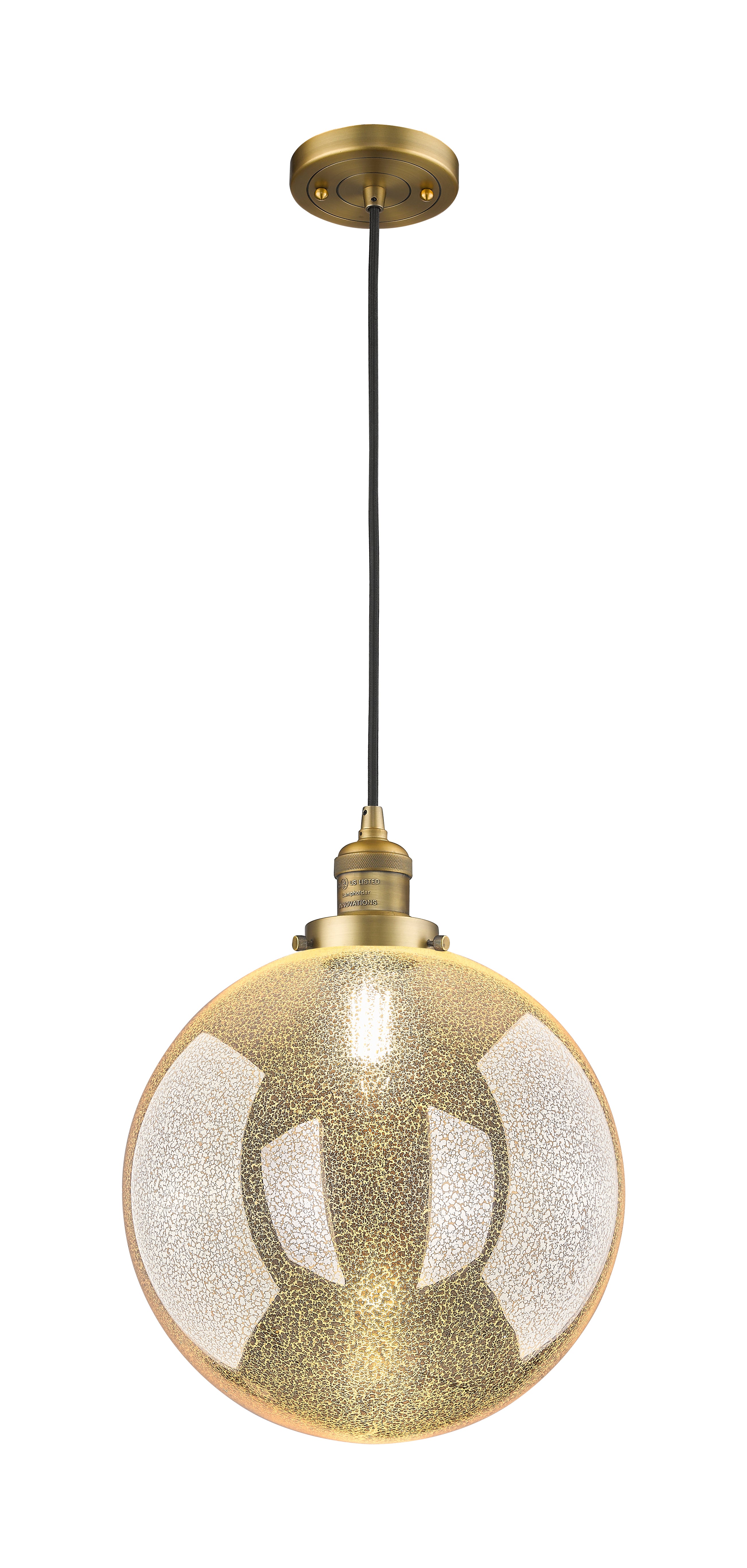 Franklin Restoration Mini Pendant Antique Brass