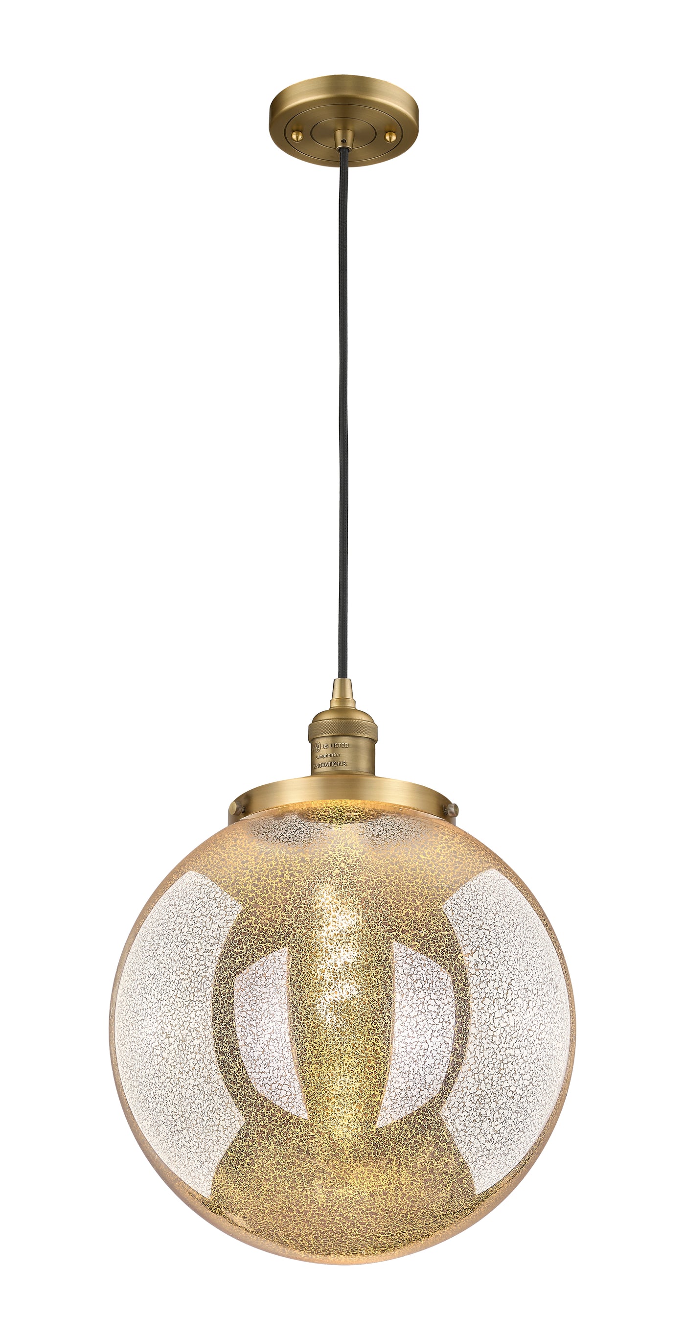 Franklin Restoration Mini Pendant Antique Brass