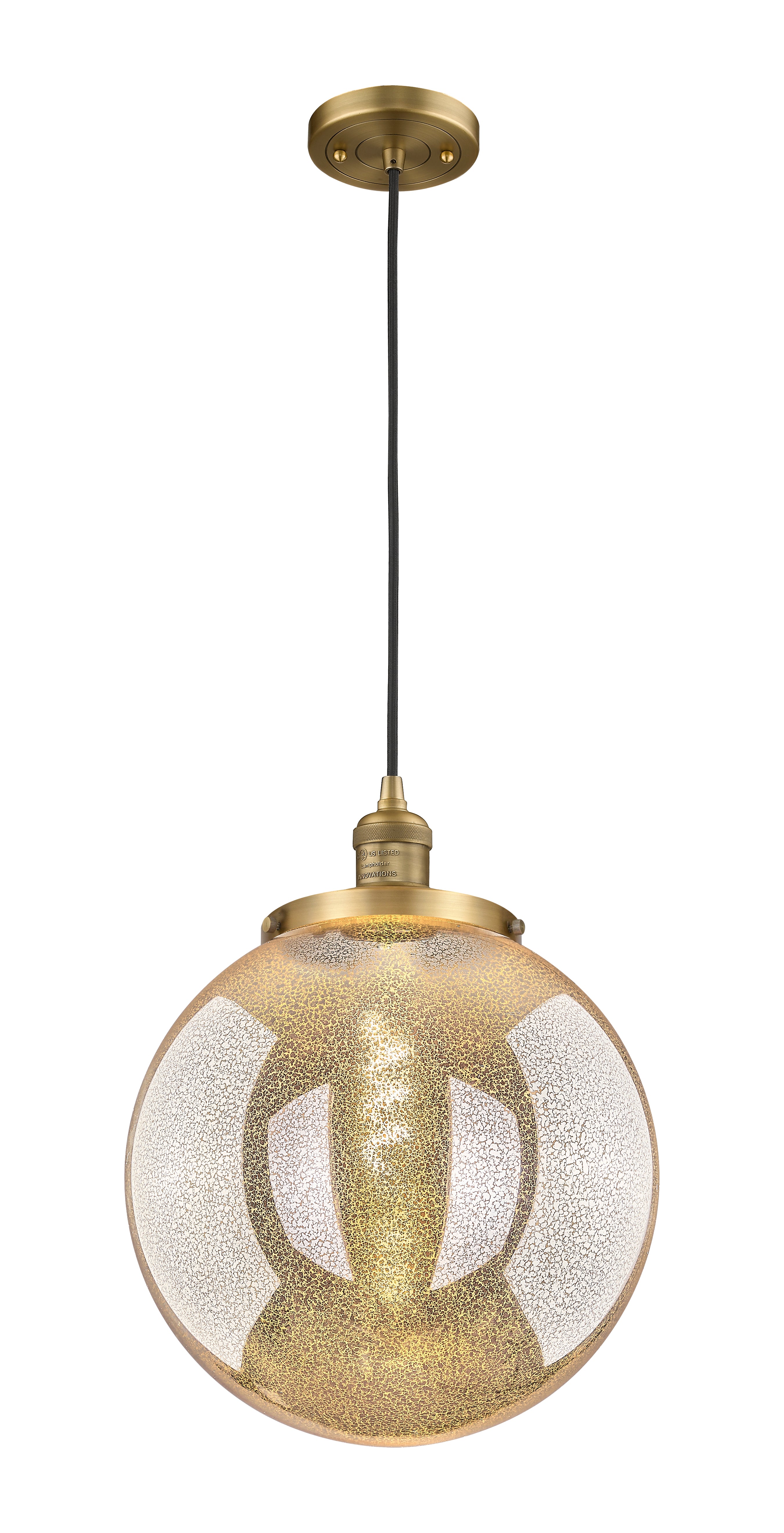 Franklin Restoration Mini Pendant Antique Brass