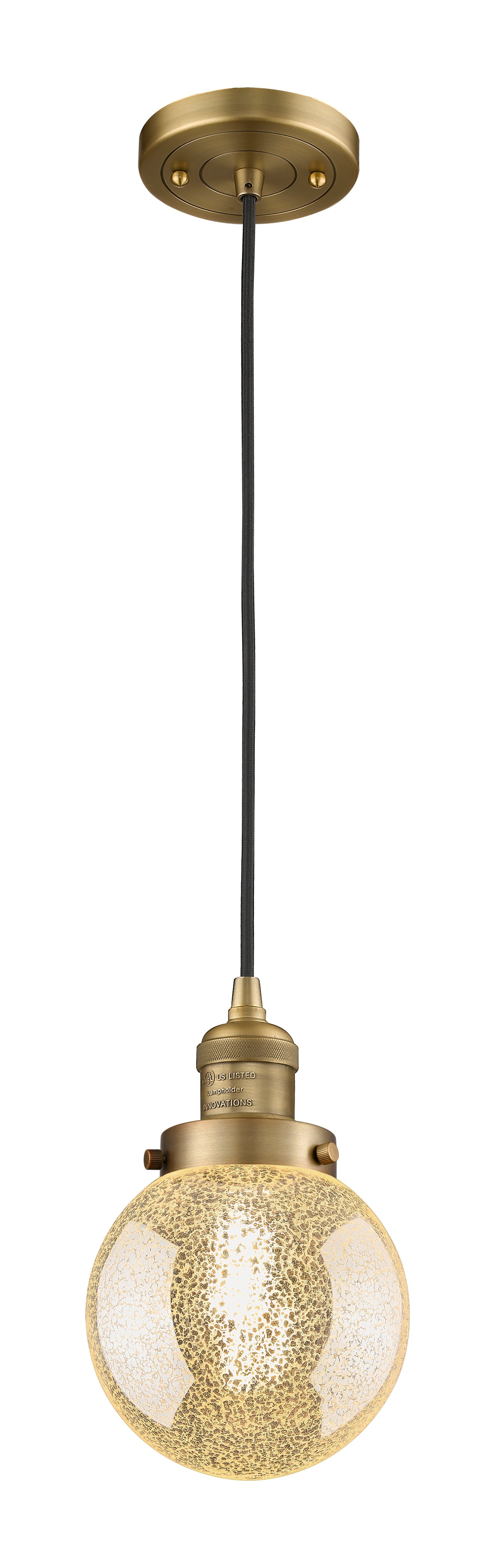 Franklin Restoration Mini Pendant Antique Brass