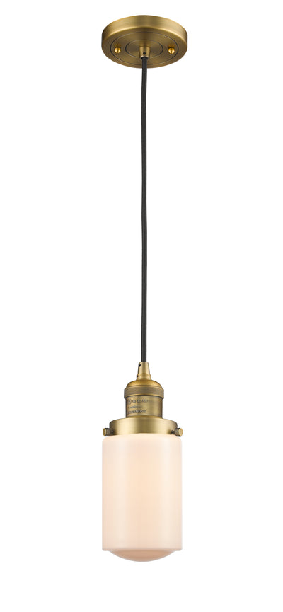 Franklin Restoration Mini Pendant Antique Brass