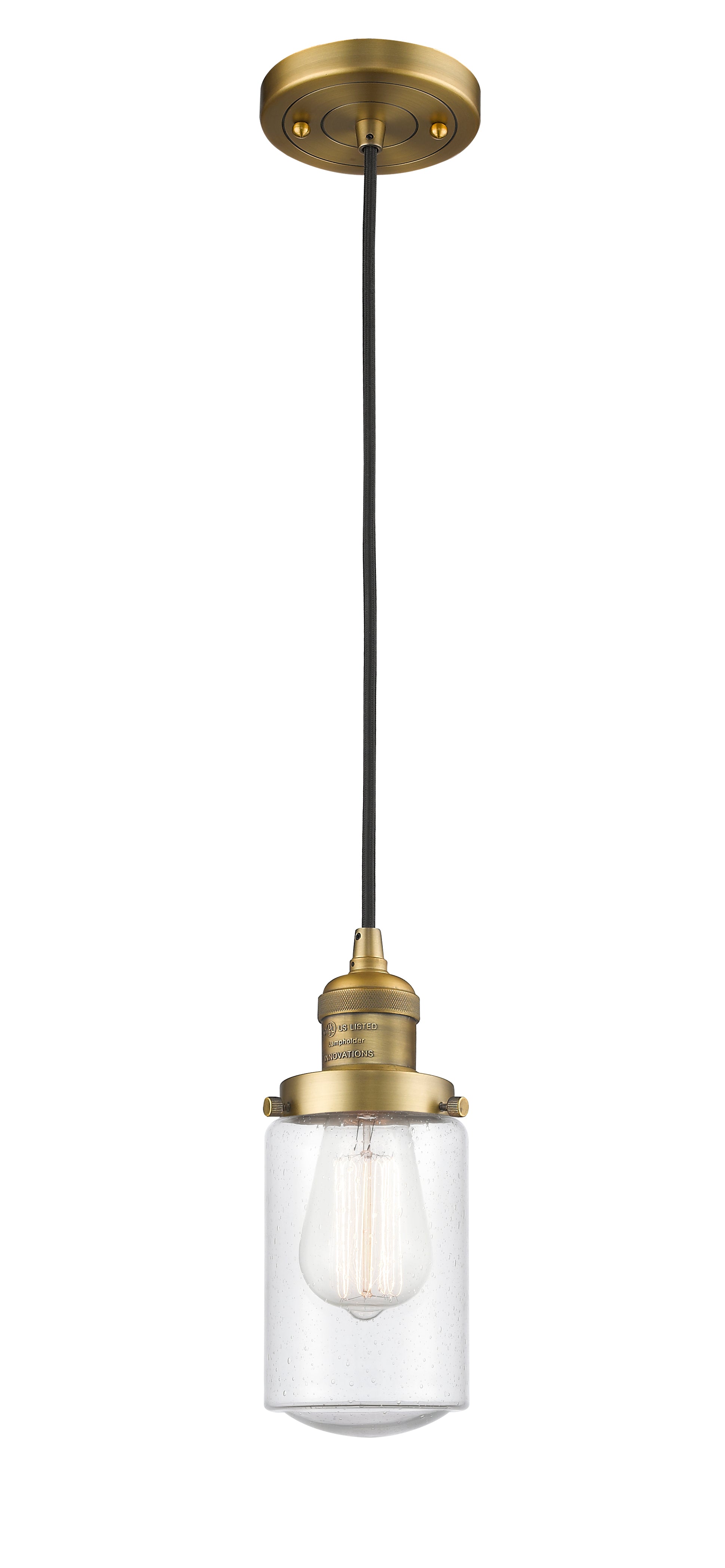 Franklin Restoration Mini Pendant Brass