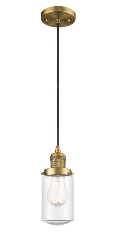 Franklin Restoration Mini Pendant Antique Brass