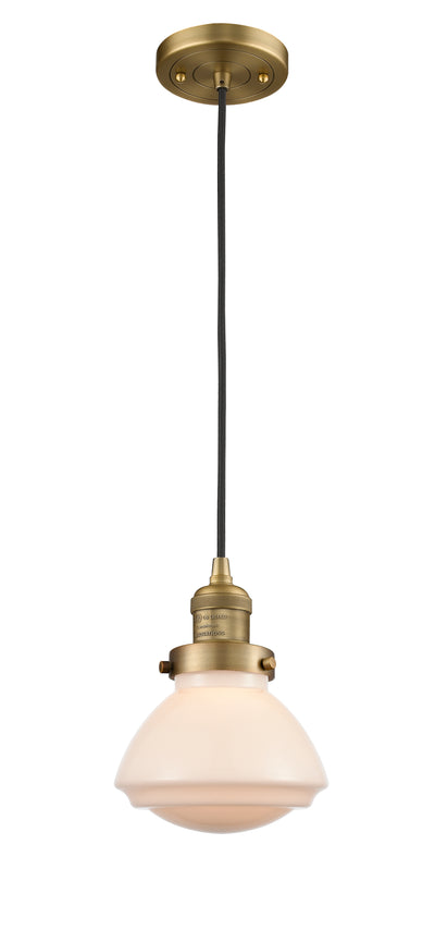 Franklin Restoration Cast Brass Mini Pendant