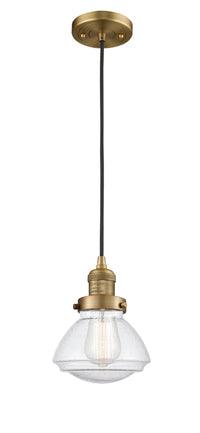 Franklin Restoration Cast Brass Mini Pendant