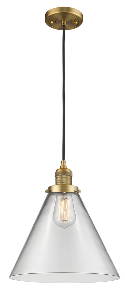 Franklin Restoration Mini Pendant Antique Brass