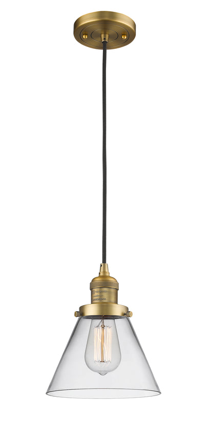 Franklin Restoration Mini Pendant Antique Brass