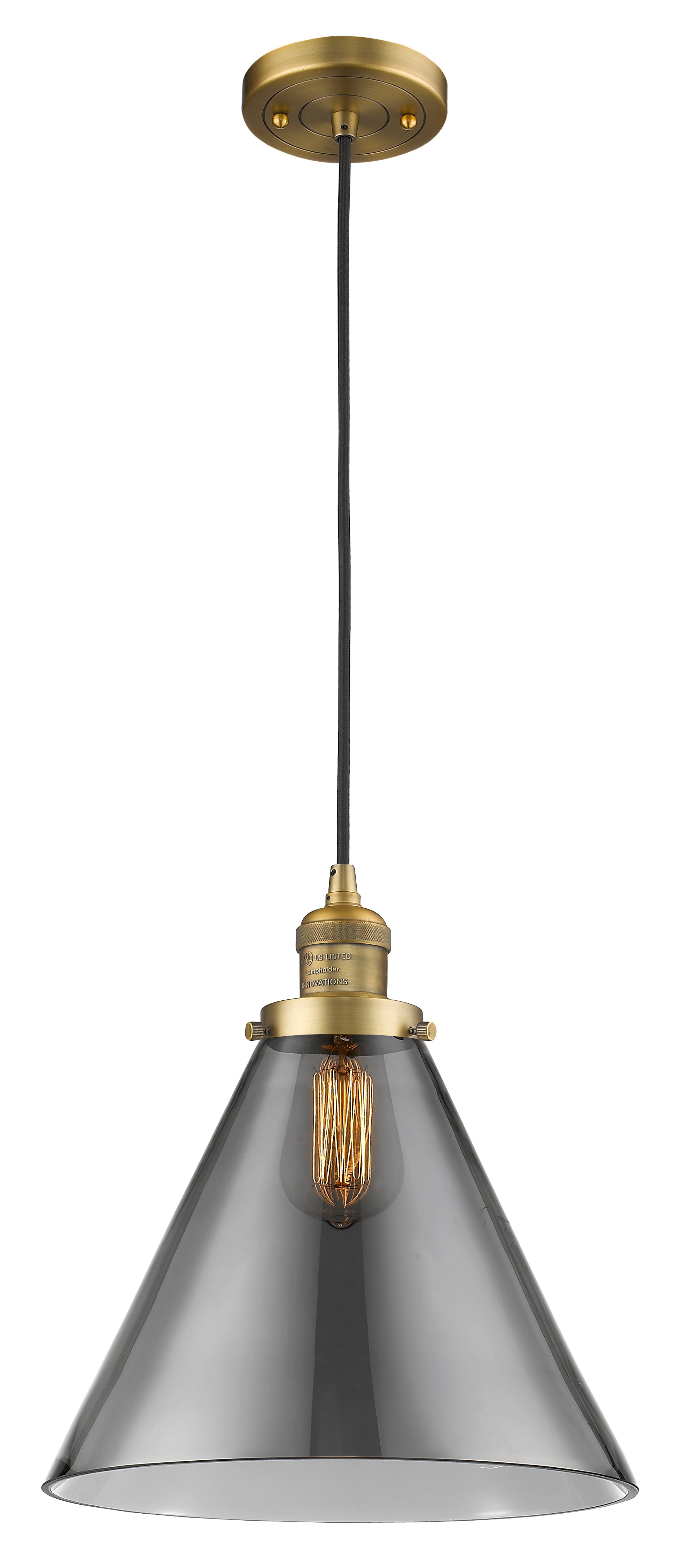 Franklin Restoration Mini Pendant Antique Brass