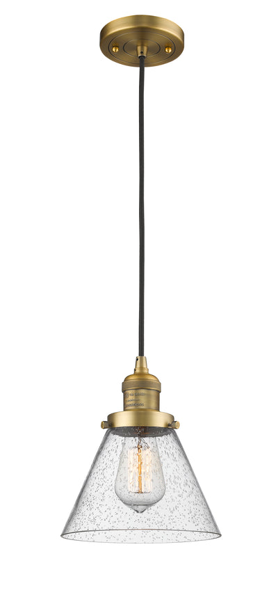 Franklin Restoration Mini Pendant Antique Brass