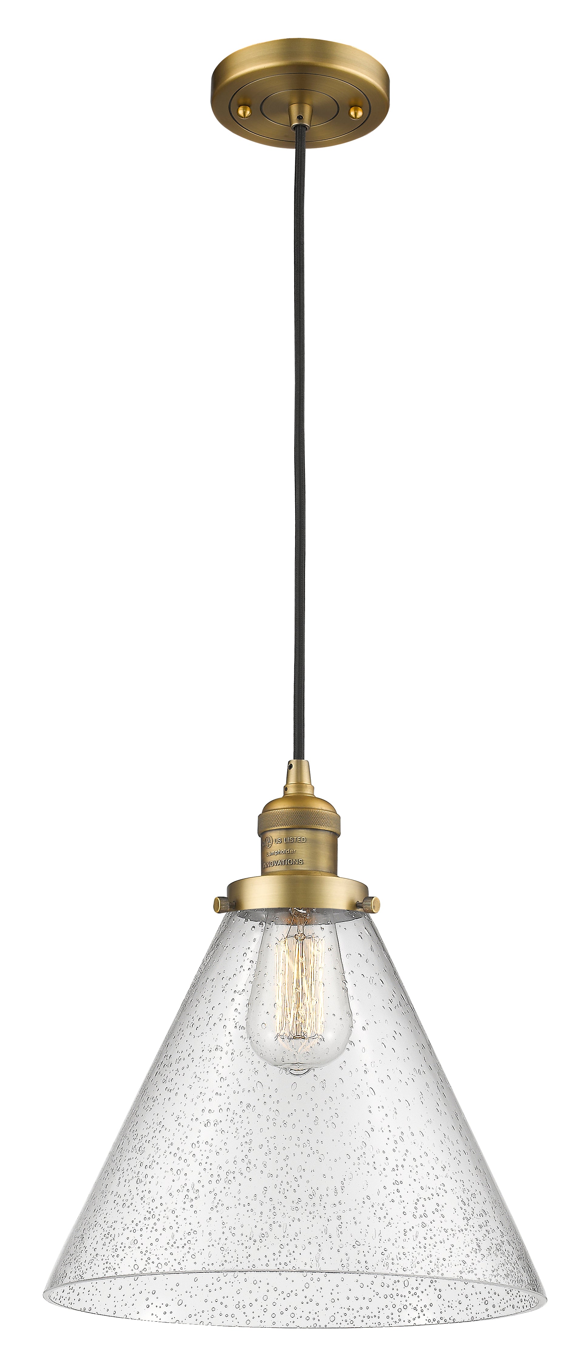 Franklin Restoration Mini Pendant Antique Brass