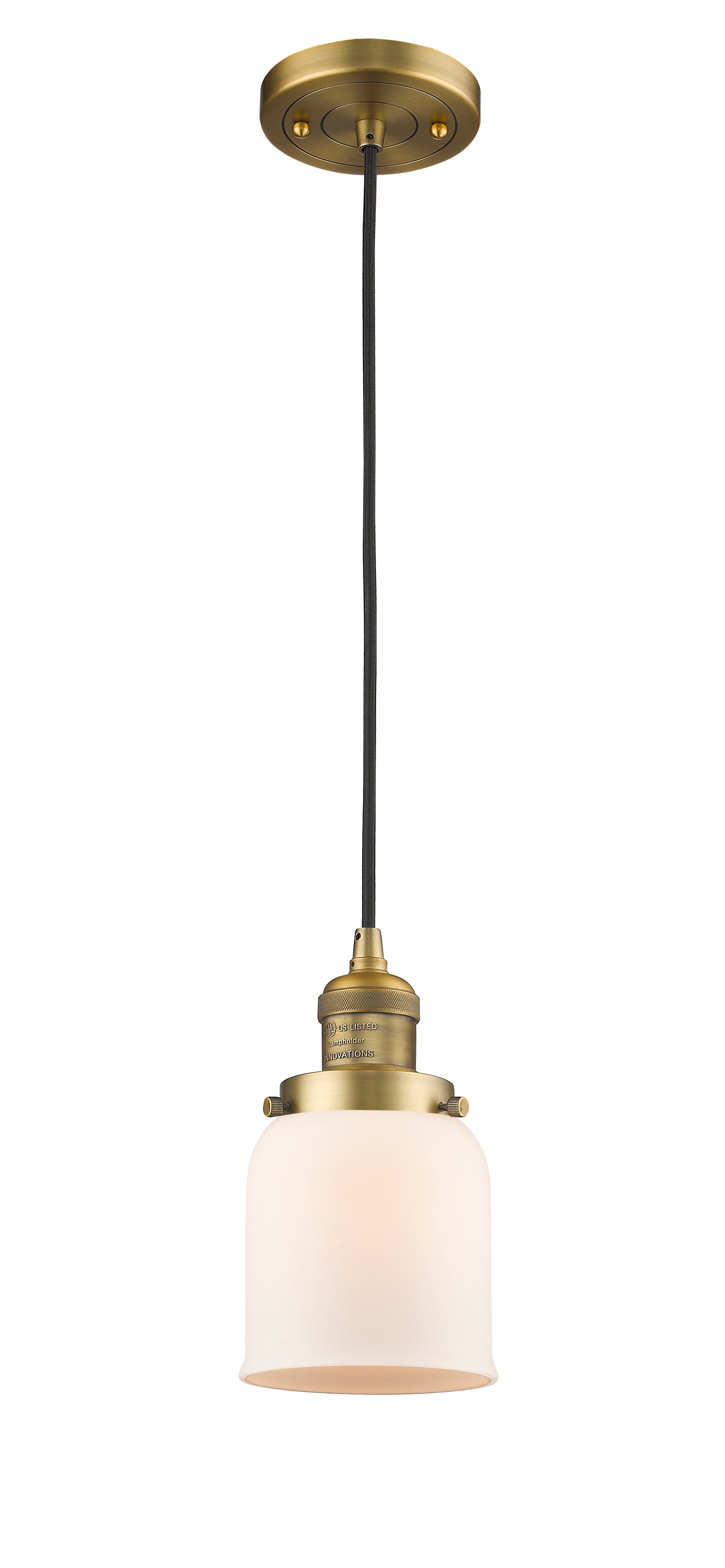Franklin Restoration Mini Pendant Cast Brass