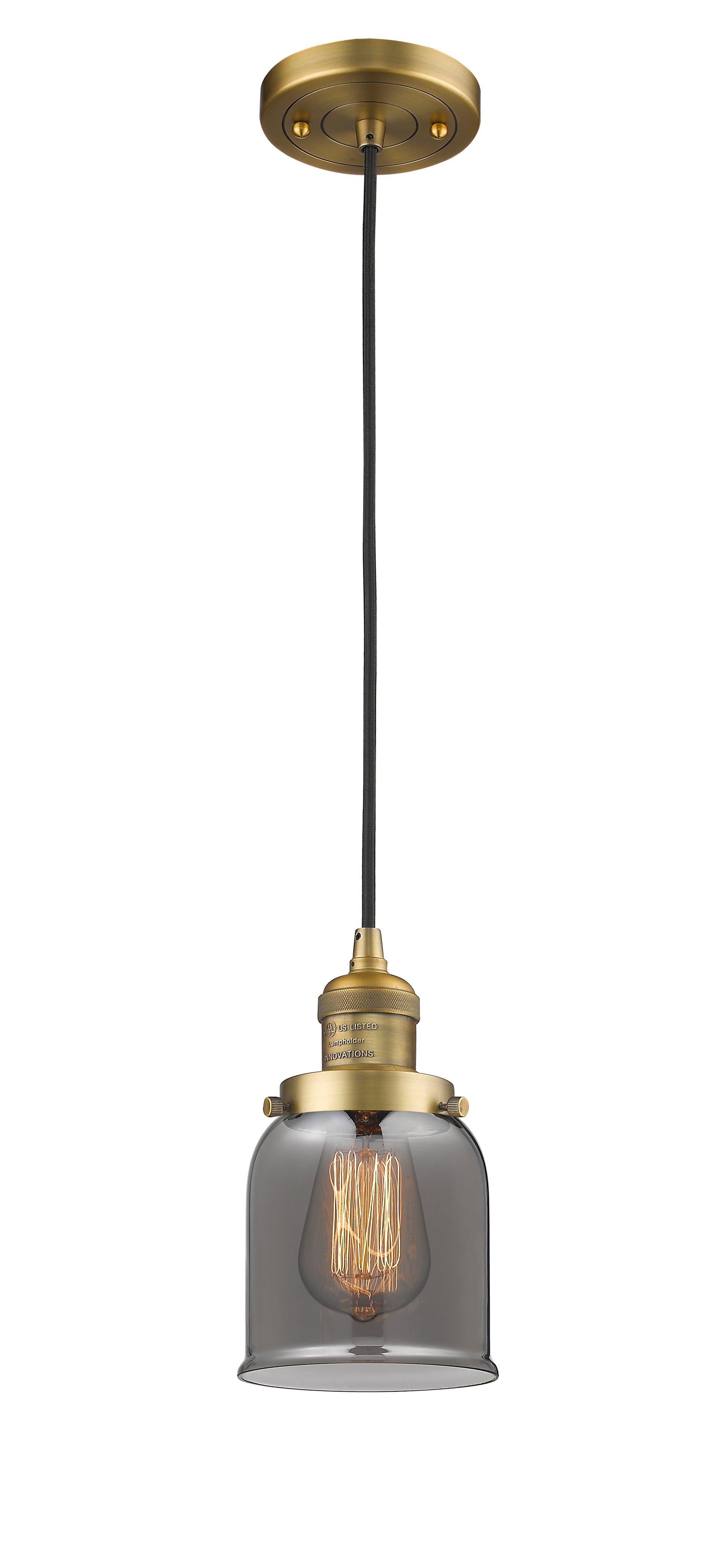 Franklin Restoration Mini Pendant Cast Brass