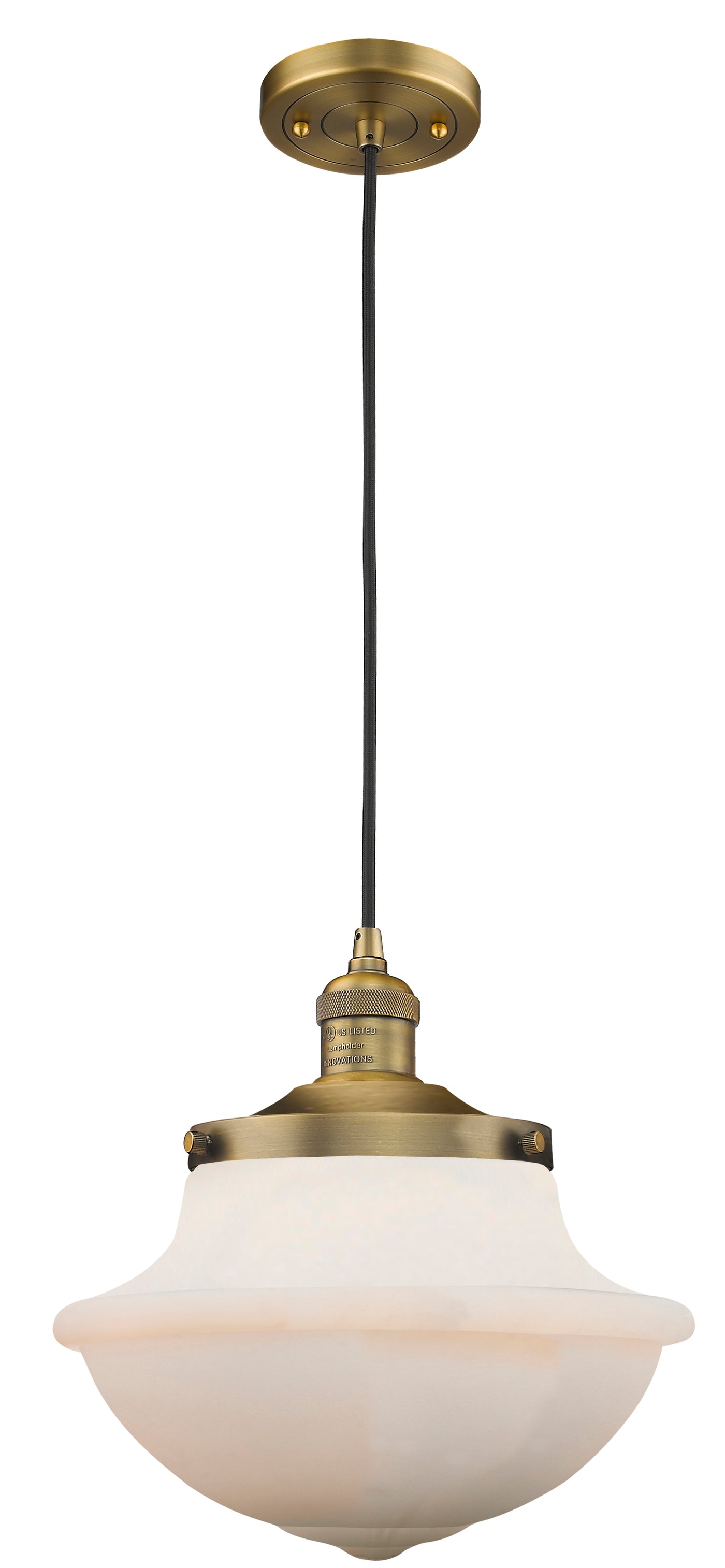 Franklin Restoration Mini Pendant Antique Brass