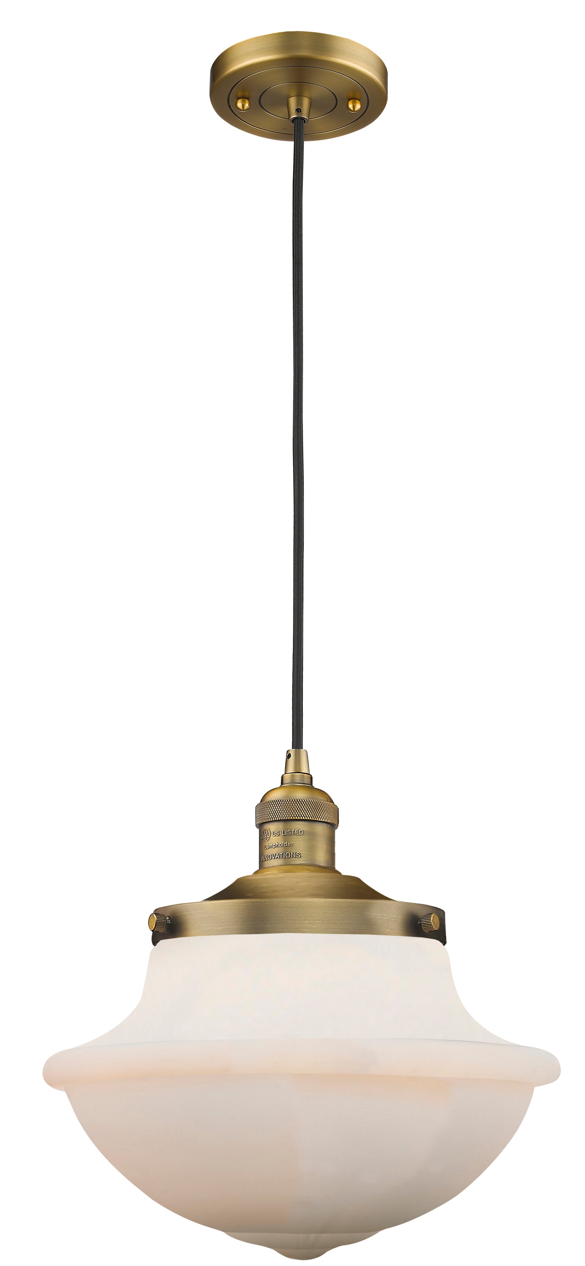 Franklin Restoration Mini Pendant Antique Brass