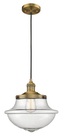 Franklin Restoration Mini Pendant Antique Brass