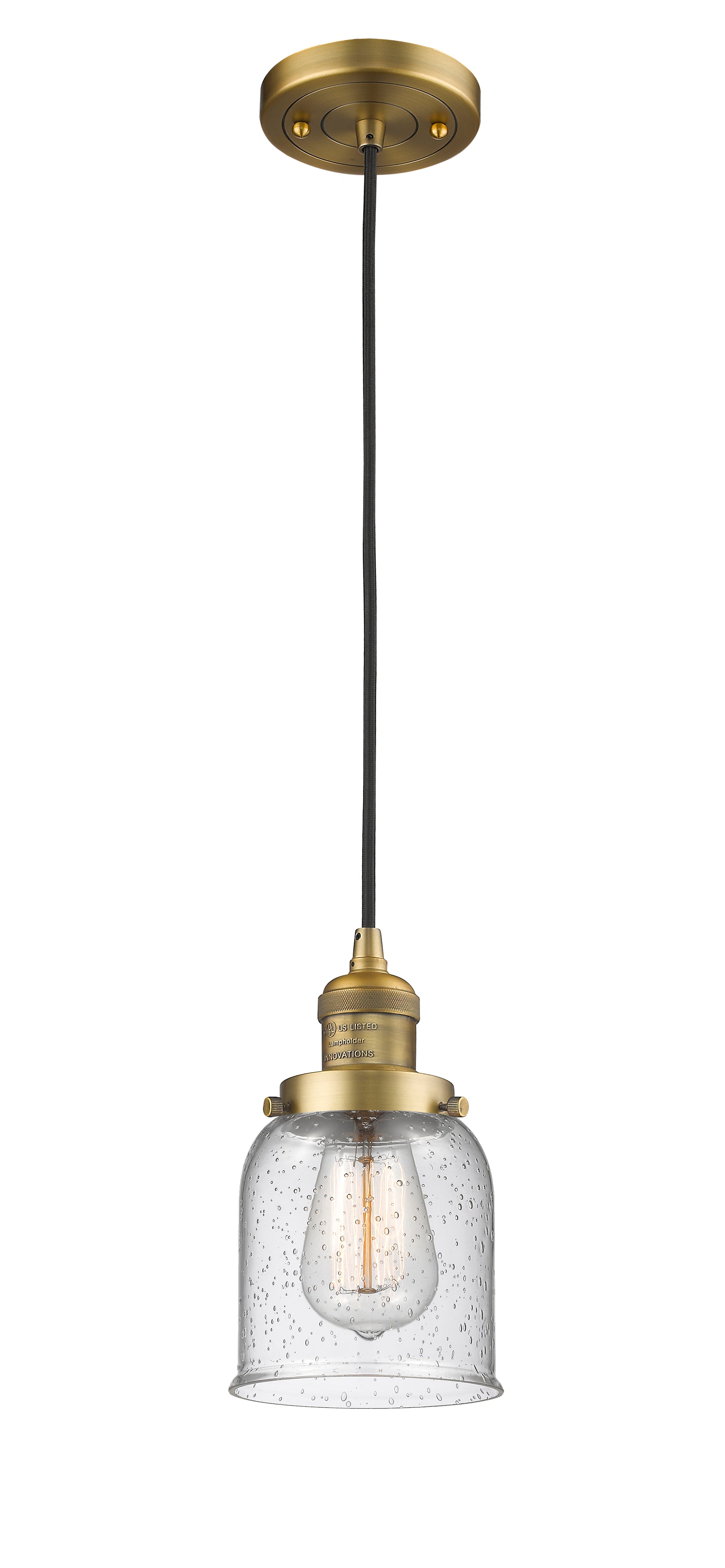 Franklin Restoration Mini Pendant Cast Brass