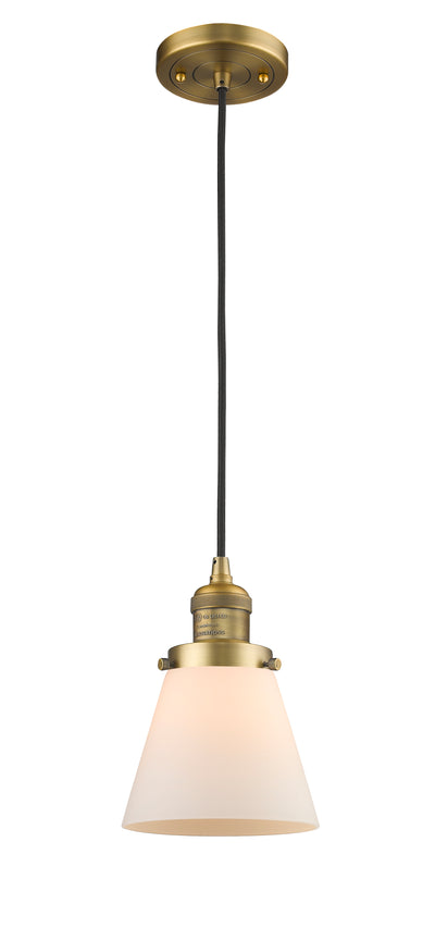Franklin Restoration Mini Pendant Antique Brass