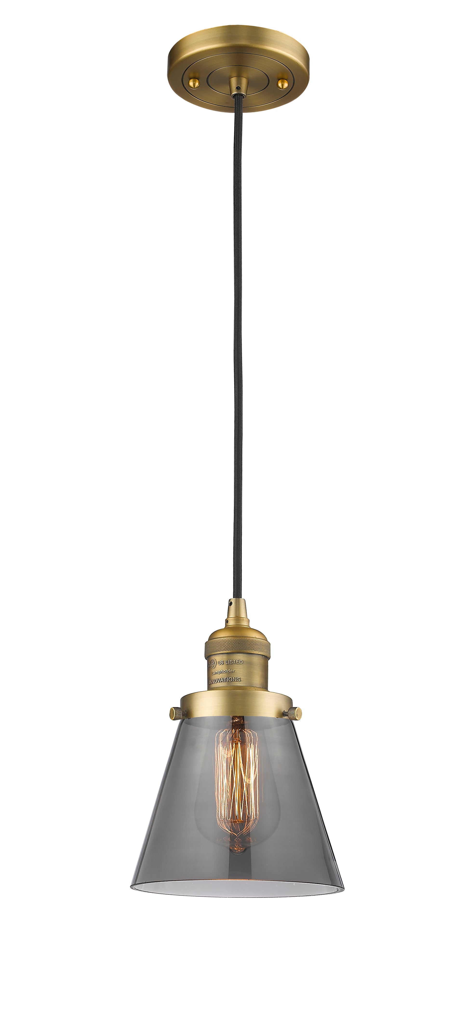 Franklin Restoration Mini Pendant Antique Brass