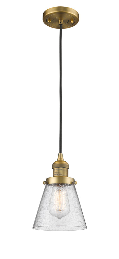 Franklin Restoration Mini Pendant Antique Brass