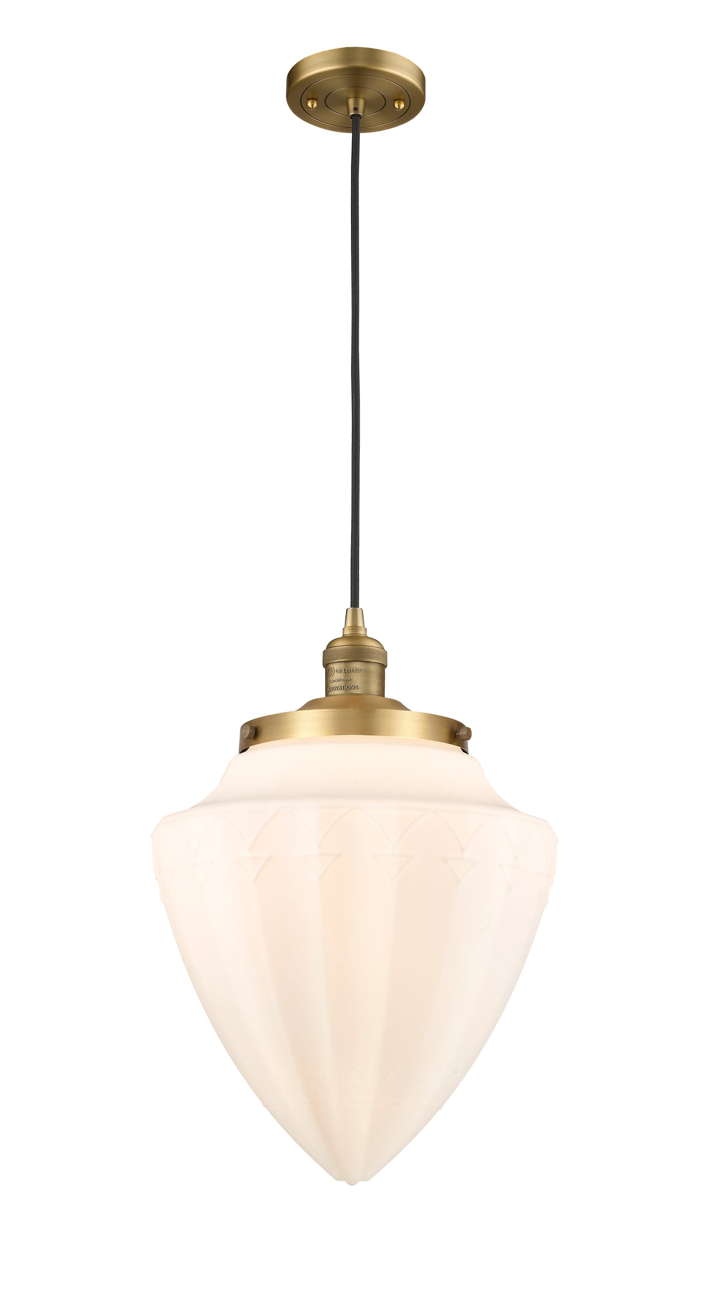 Franklin Restoration Mini Pendant Antique Brass