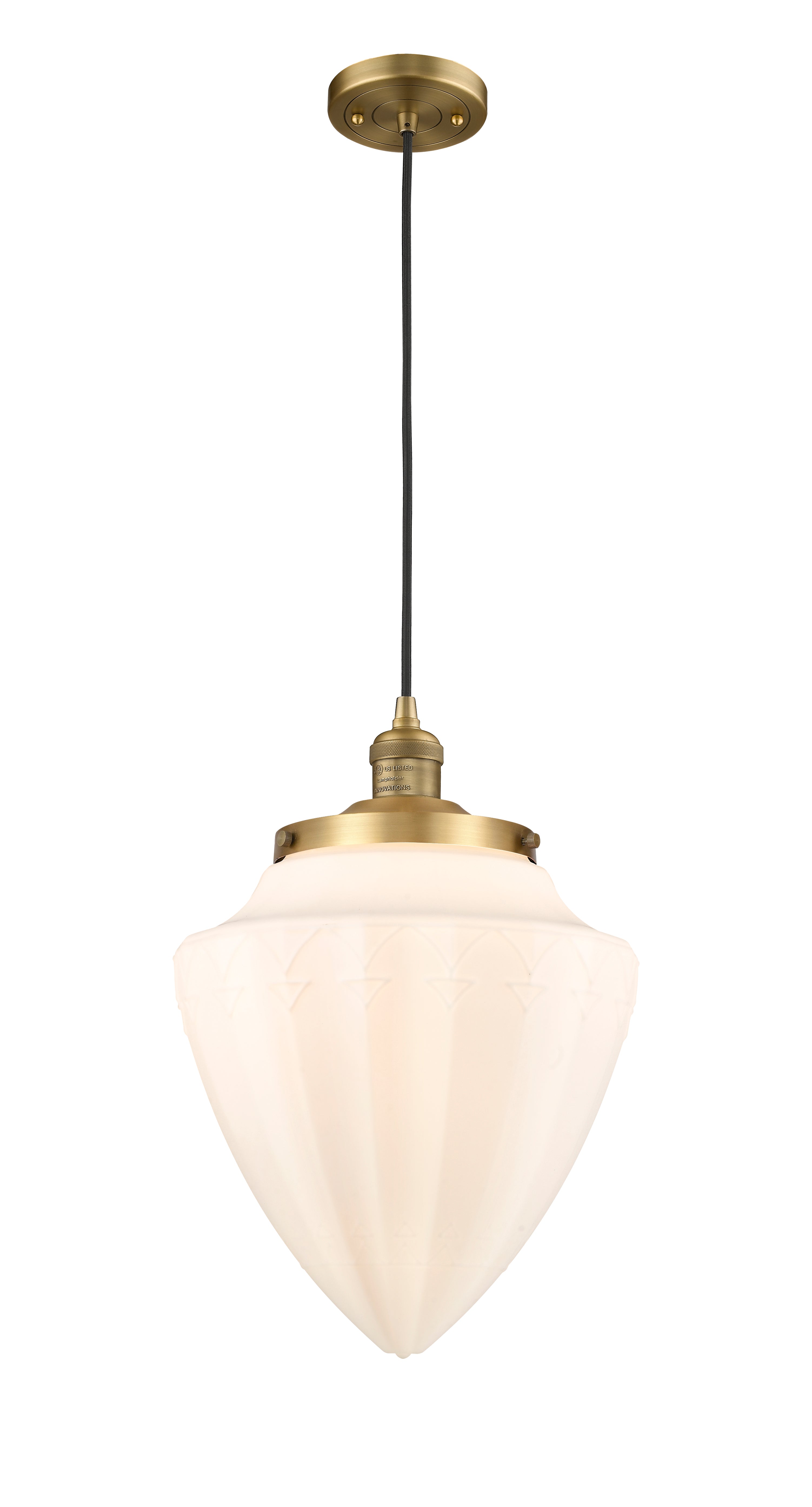 Franklin Restoration Mini Pendant Brass