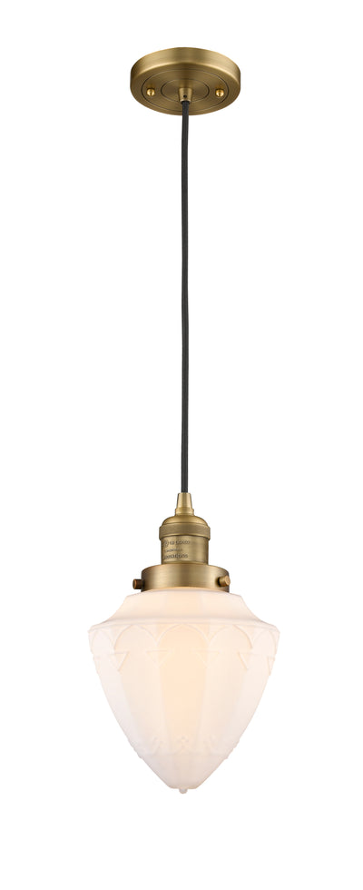 Franklin Restoration Mini Pendant Antique Brass