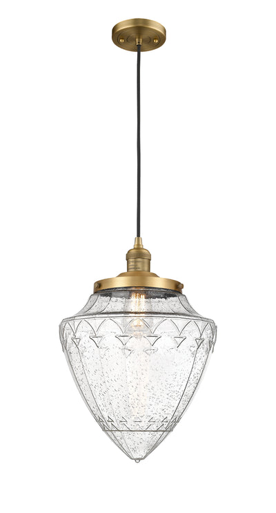 Franklin Restoration Mini Pendant Antique Brass