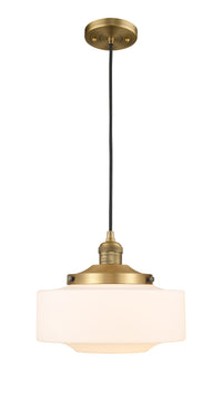 Franklin Restoration Mini Pendant Antique Brass