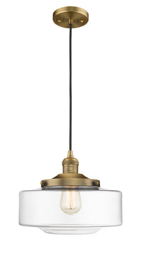 Franklin Restoration Mini Pendant Antique Brass