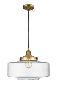 Franklin Restoration Mini Pendant Antique Brass