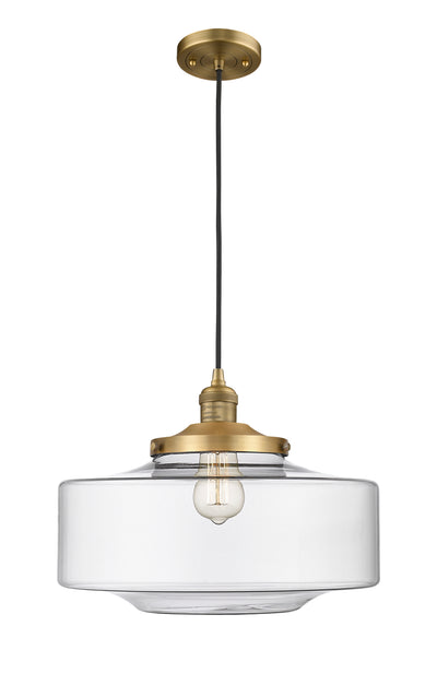 Franklin Restoration Mini Pendant Antique Brass