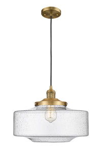Franklin Restoration Mini Pendant Brass Finish