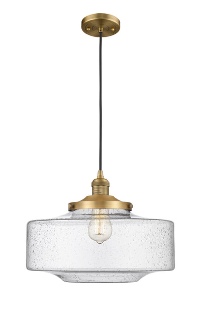 Franklin Restoration Mini Pendant Brass Finish