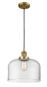 Franklin Restoration Mini Pendant Brass Steel